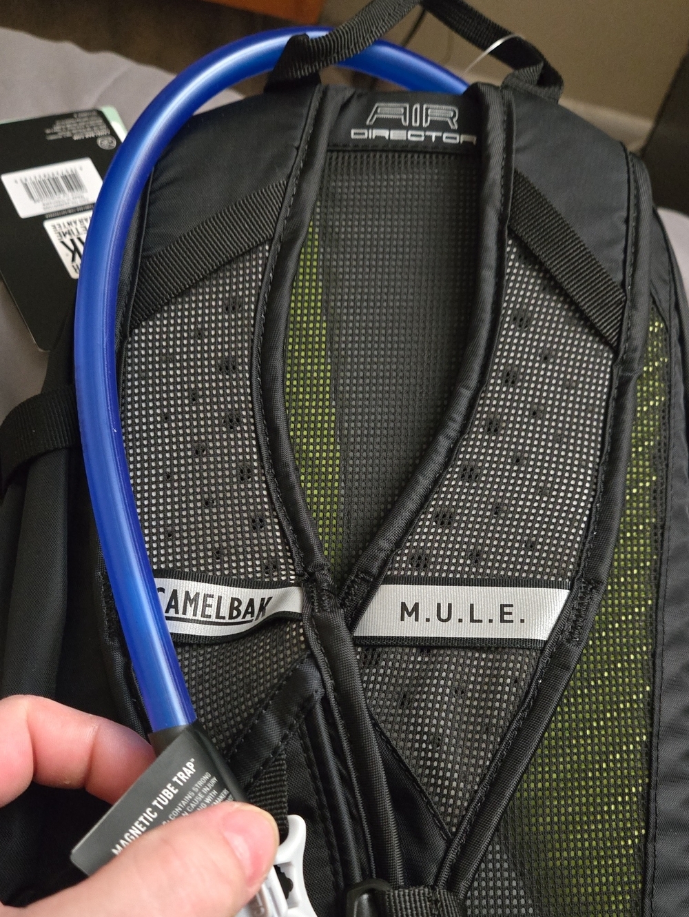 Camelbak M.U.L.E. Backpack with Blue Hydration Tube